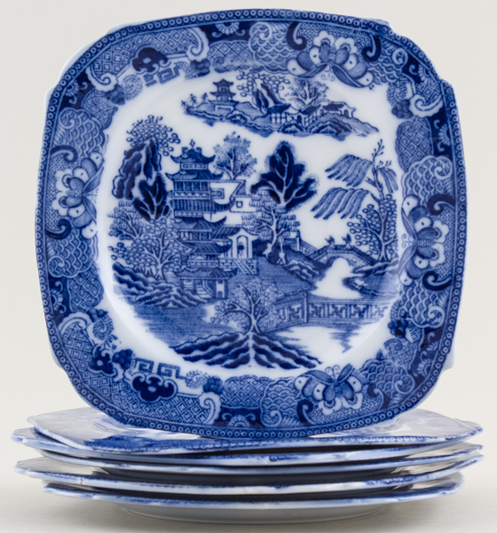 Sandwich Plates set of 6 c1933